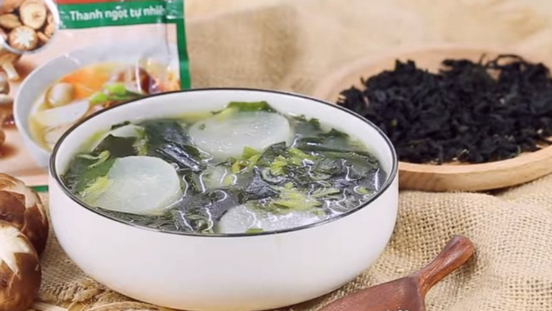 cách nấu canh rong biển hàn quốc